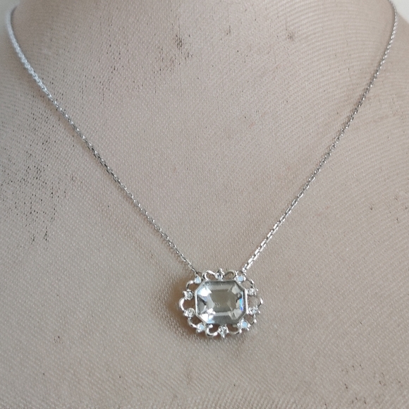 Swarovski Emerald Cut Necklace - Picture 3 of 15